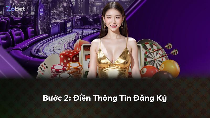 Bước 2: Điền Thông Tin Đăng Ký