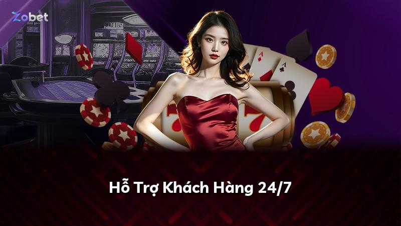 Hỗ Trợ Khách Hàng 24/7