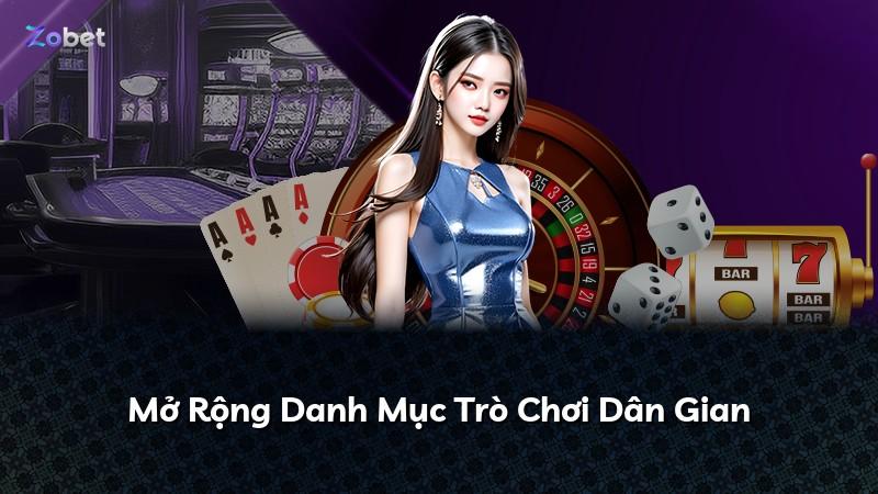 Mở Rộng Danh Mục Trò Chơi Dân Gian